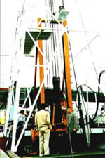 Engin de forage en mer